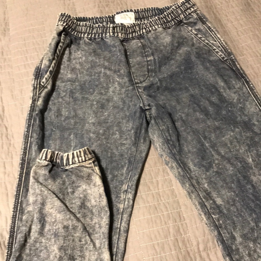 Stonewash joggers